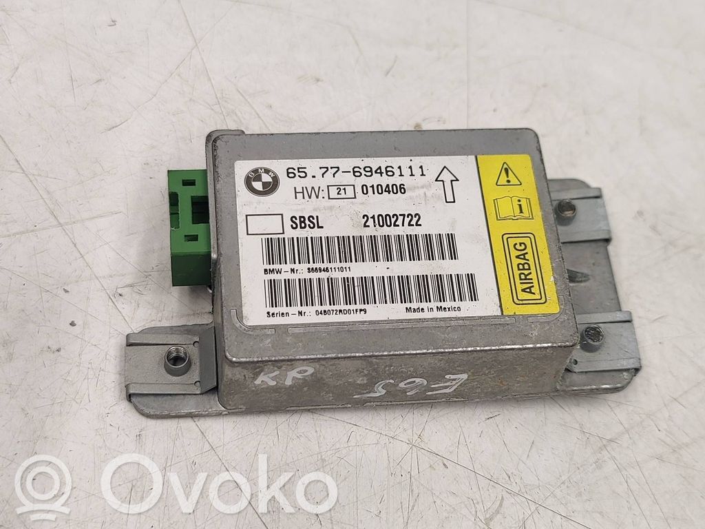 Airbag control unit/module   6946111,21002722,E1010406