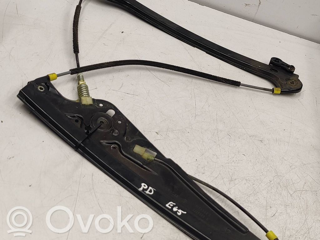 BMW 7 E65 E66 Regulador de puerta delantera con motor 