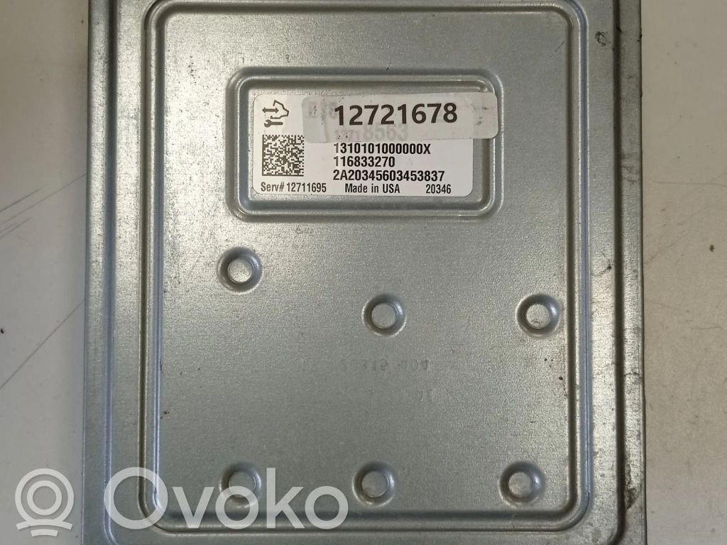 Sterownik / Moduł ECU   12721678,12721678,1310101000000X,116833270,12711695,2A20345603453837