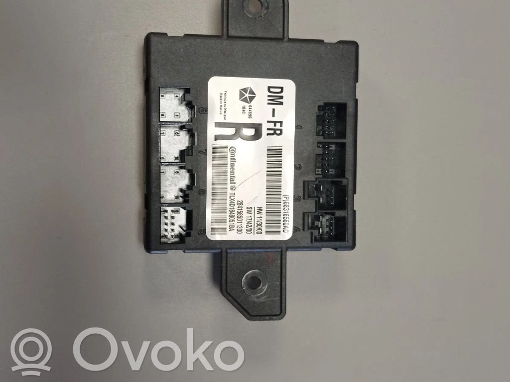 Chrysler Pacifica Unité de commande module de porte 