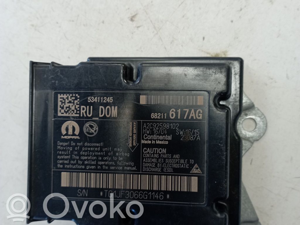 Chrysler Pacifica Airbag control unit/module 