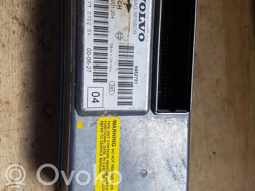 Airbag control unit/module   9452751,0285001254,1001790702