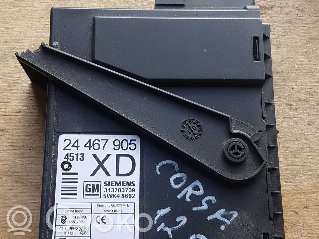 Opel Corsa C Comfort/convenience module 