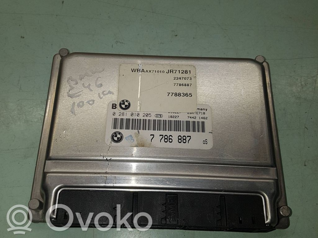 BMW 3 E46 Engine control unit/module 