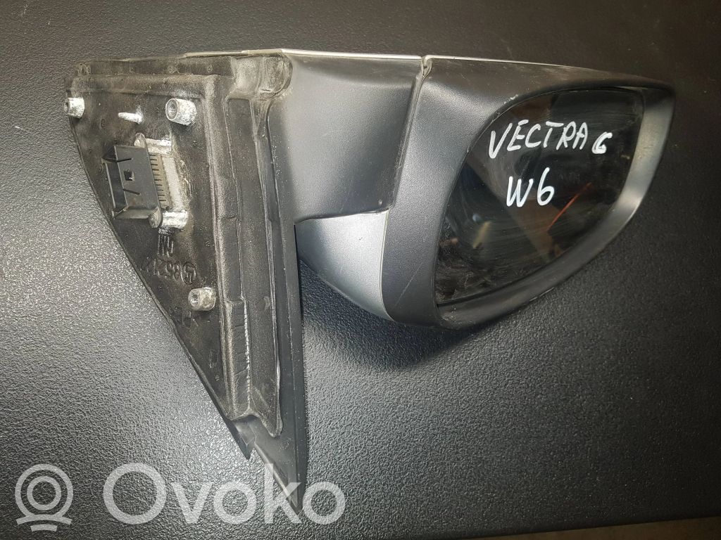 Opel Vectra C Espejo lateral eléctrico de la puerta delantera 