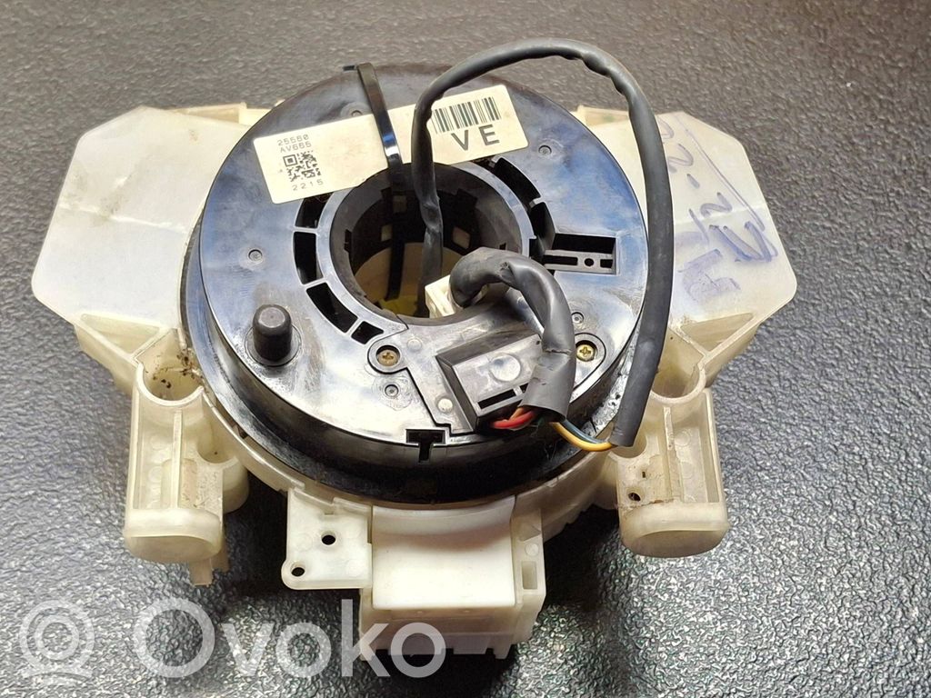 Nissan Primera Muelle espiral del airbag (Anillo SRS) 