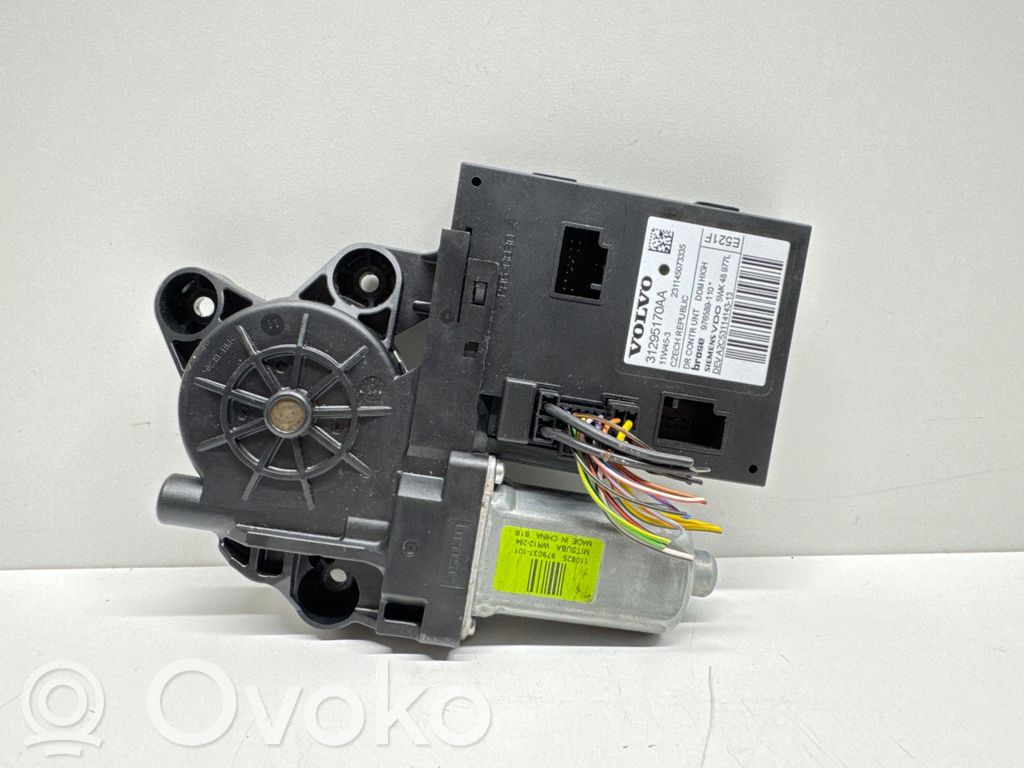 Volvo V50 Front door window regulator motor 