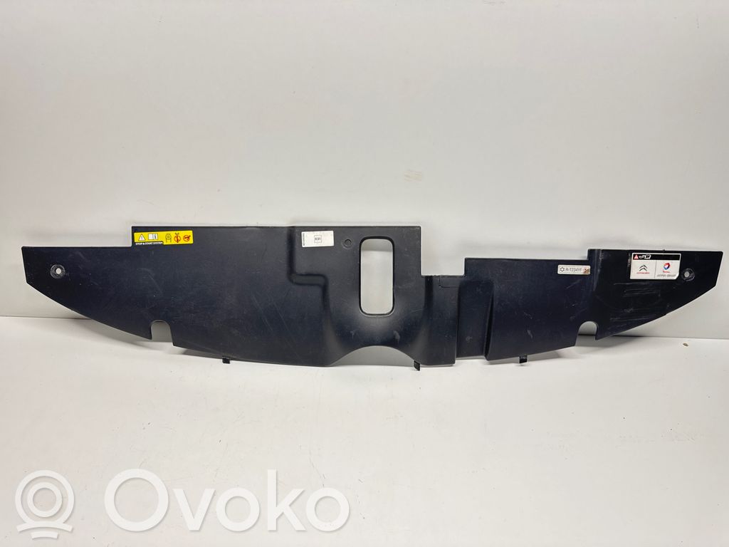 Citroen C4 II Picasso Облицовка замка капота двигателя 