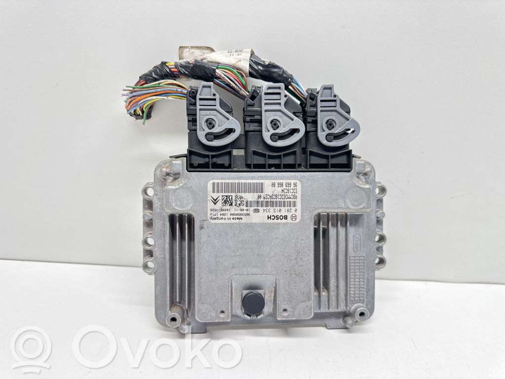 Engine control unit/module   9653958980,0281013334,9666986680