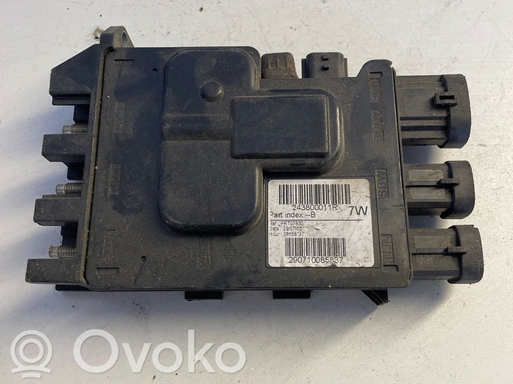 Renault Megane III Cableado positivo 