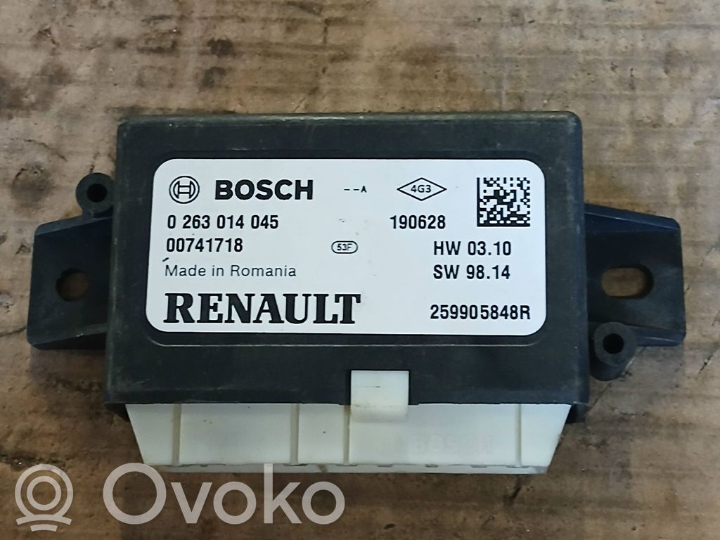Renault Clio IV Steuergerät Einparkhilfe Parktronic PDC 