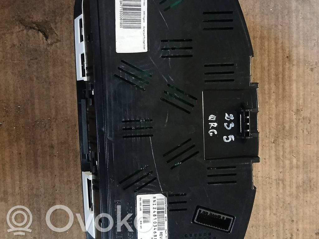 Renault Megane III Speedometer (instrument cluster) 