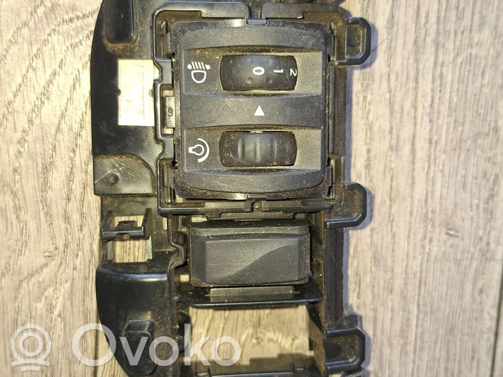 Renault Clio IV Interruptor de control de altura del faro delantero 
