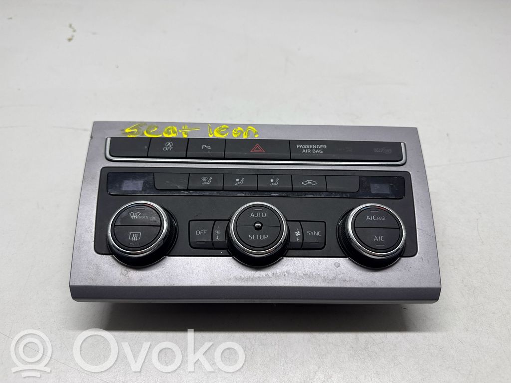 Seat Leon (5F) Climate control unit 
