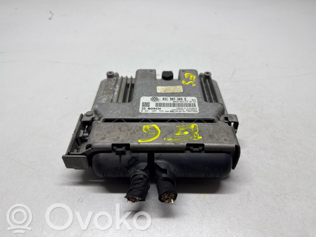 Engine control unit/module   03C907309B,0261S05729,1039S35538