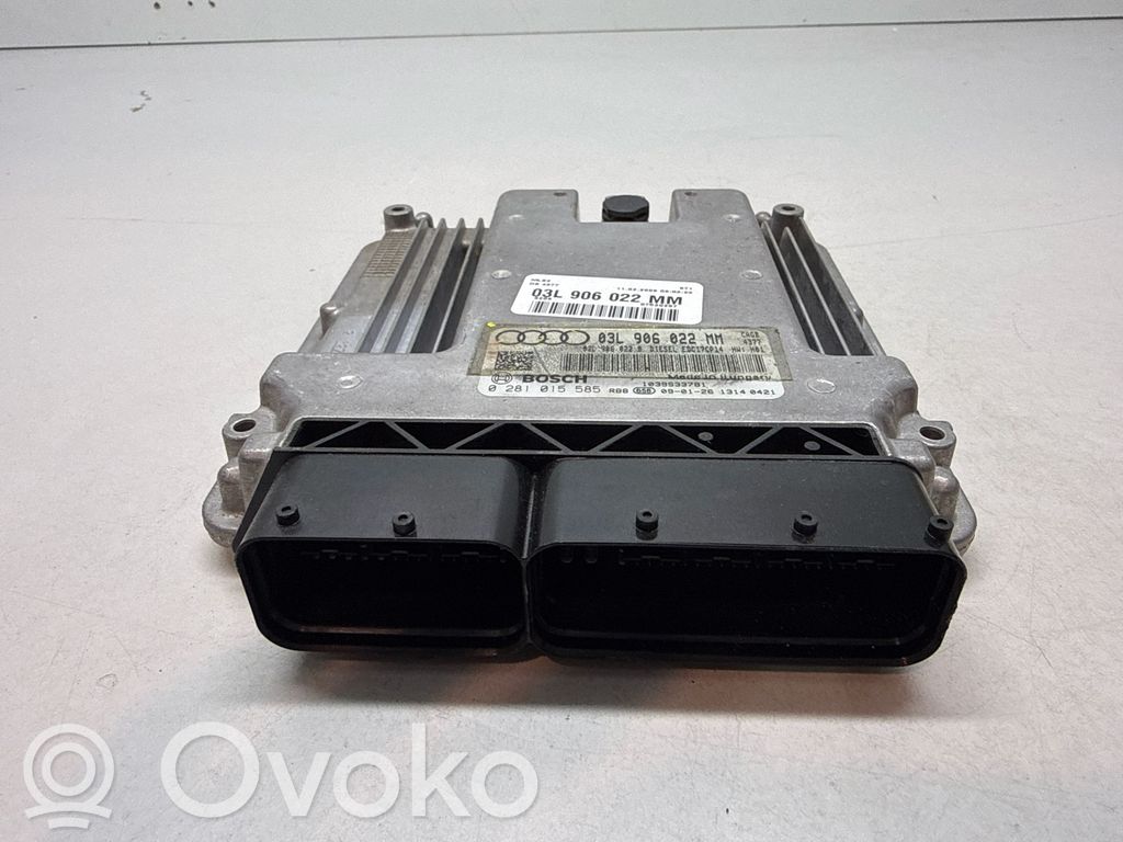 Engine control unit/module   03L906022B,03L906022,03L906022MM,0281015585