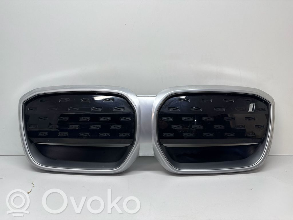 BMW iX3 Front bumper upper radiator grill 