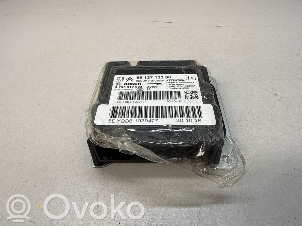 Peugeot 208 I Airbag control unit/module 