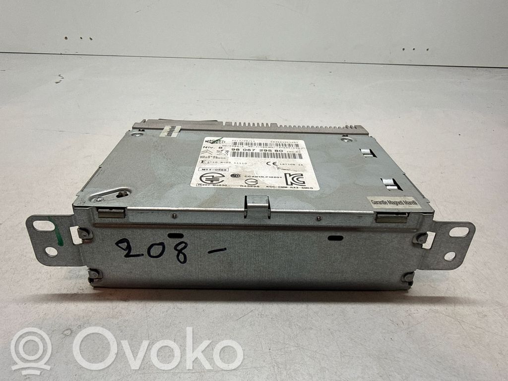 Peugeot 208 I Unità principale autoradio/CD/DVD/GPS 