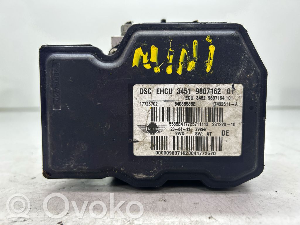 ABS-pumppu   9807162,17723702,54085585E,TA3251835
