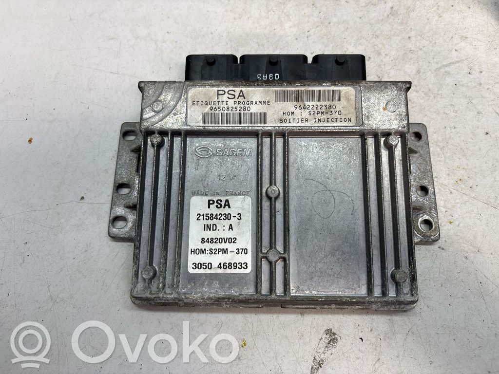 Citroen C3 Engine control unit/module 