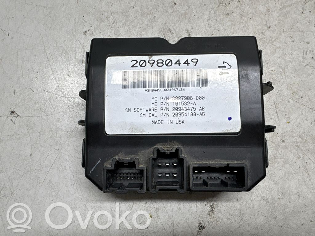 Opel Insignia A Other control units/modules 