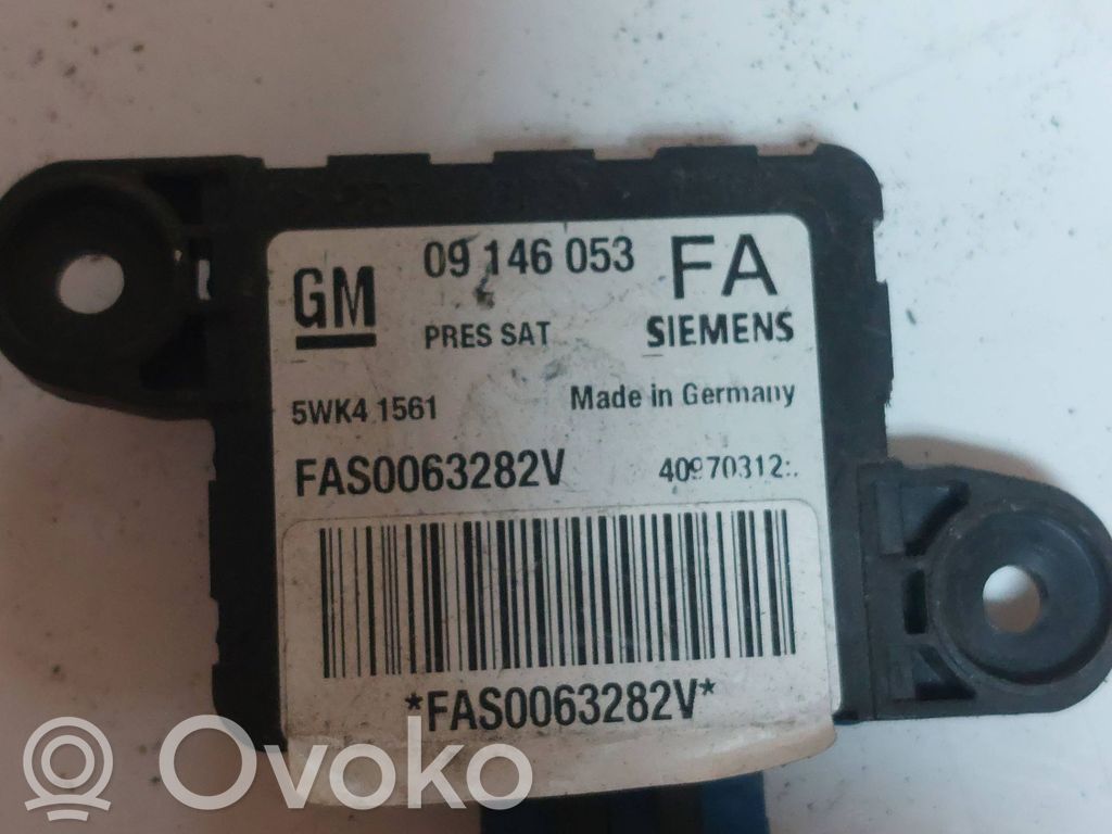 Opel Omega B1 Airbagsensor Crashsensor Drucksensor 