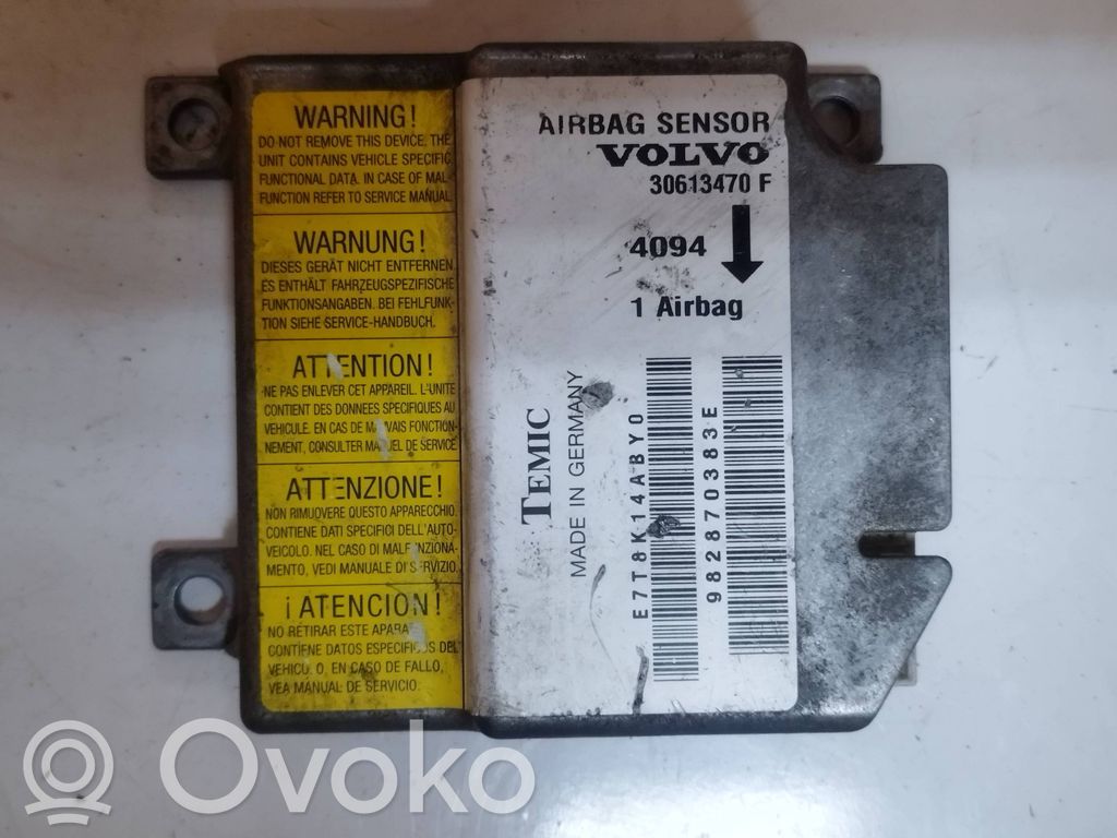 Airbag control unit/module   30613470