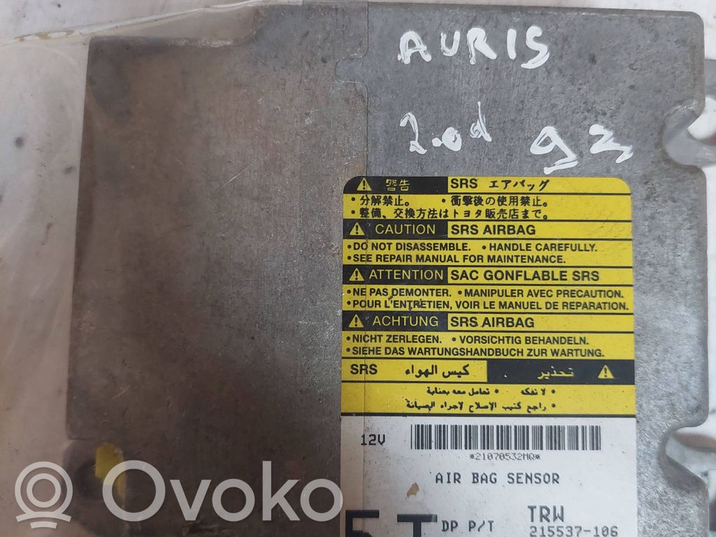 Toyota Auris 150 Variklio valdymo blokas 