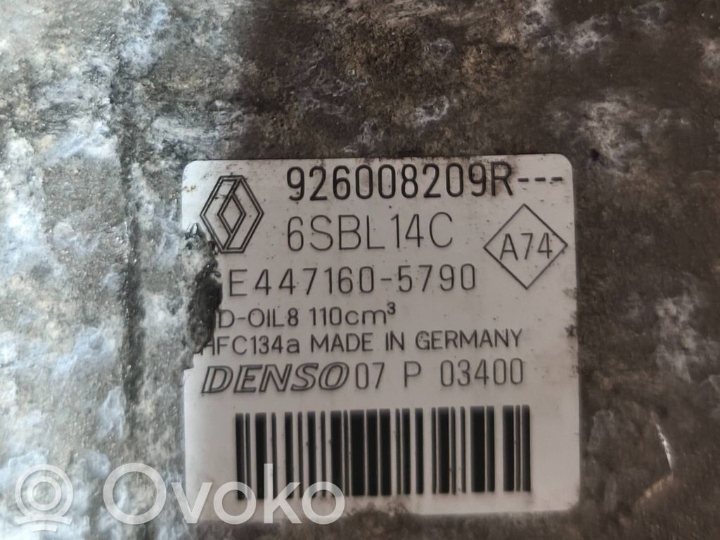 Renault Megane III Kompresor / Sprężarka klimatyzacji A/C 
