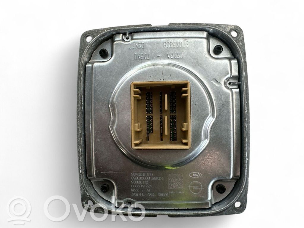 Opel Astra L Módulo de control de balasto LED 