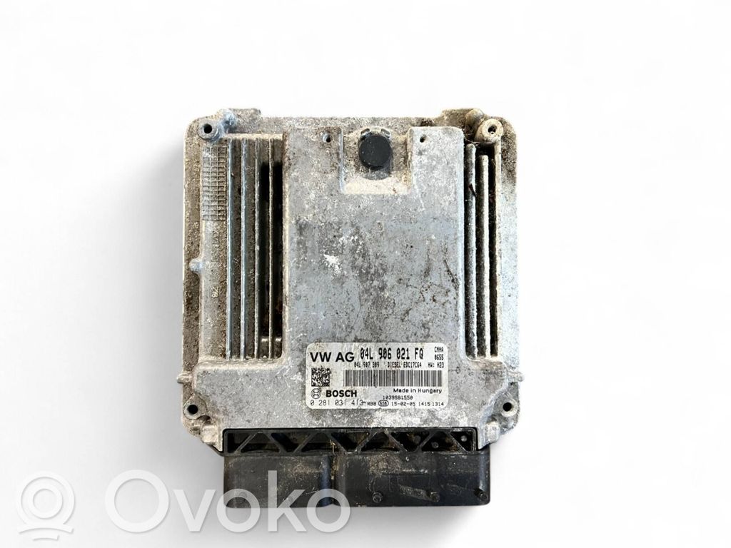 Engine control unit/module   04L906021FQ,0281031413,04L907309