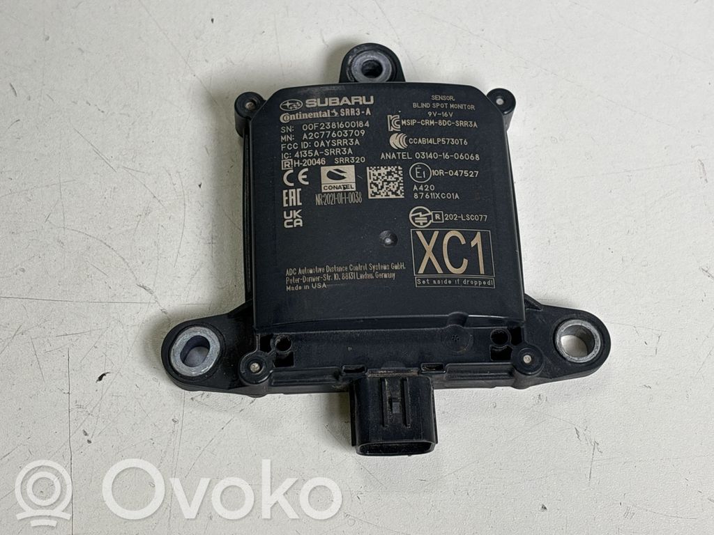 Subaru Outback (BT) Blind spot module 