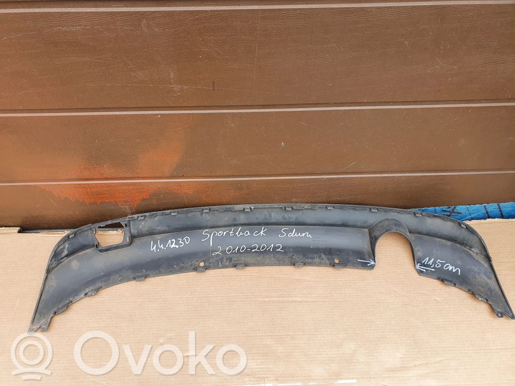 Audi A3 S3 8P Rear bumper lower part trim 