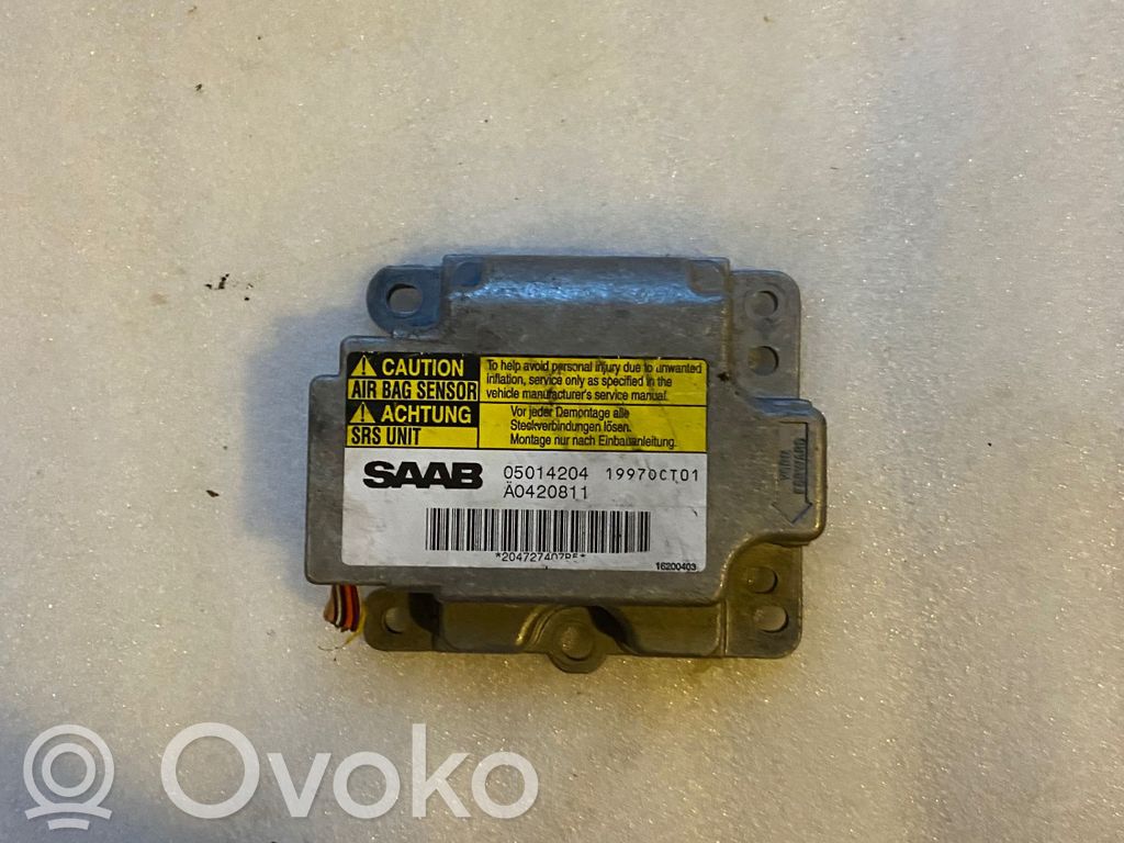 Airbag control unit/module   19970CT01,05014204