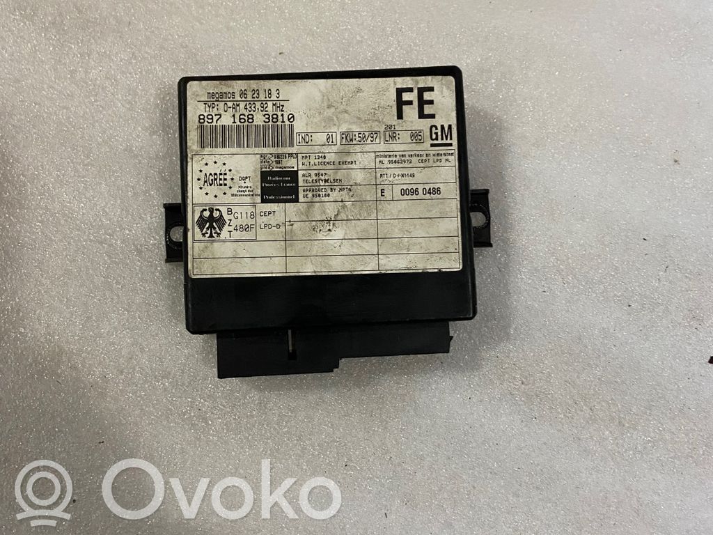 Isuzu Trooper Citu veidu vadības bloki / moduļi 