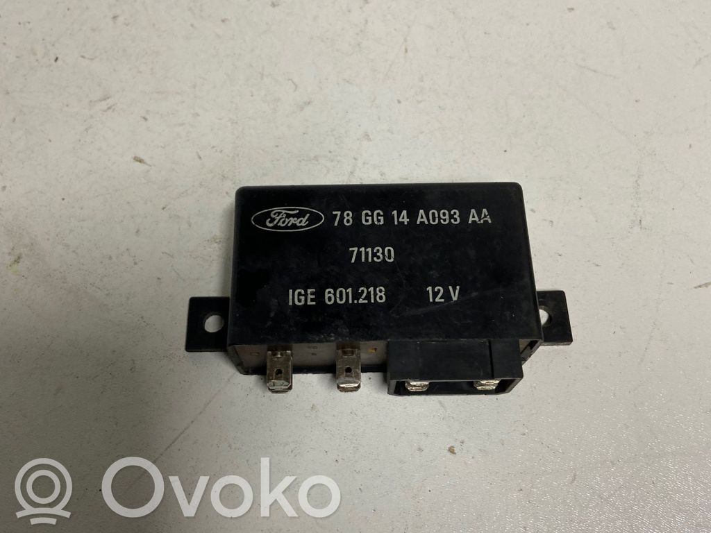 Other control units/modules   78GG14A093AA