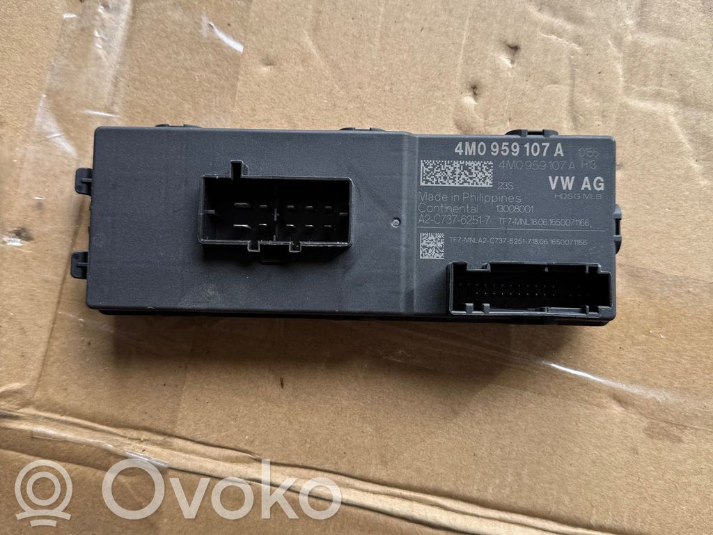Tailgate/trunk control unit/module   4M0959107A,A2C73762517