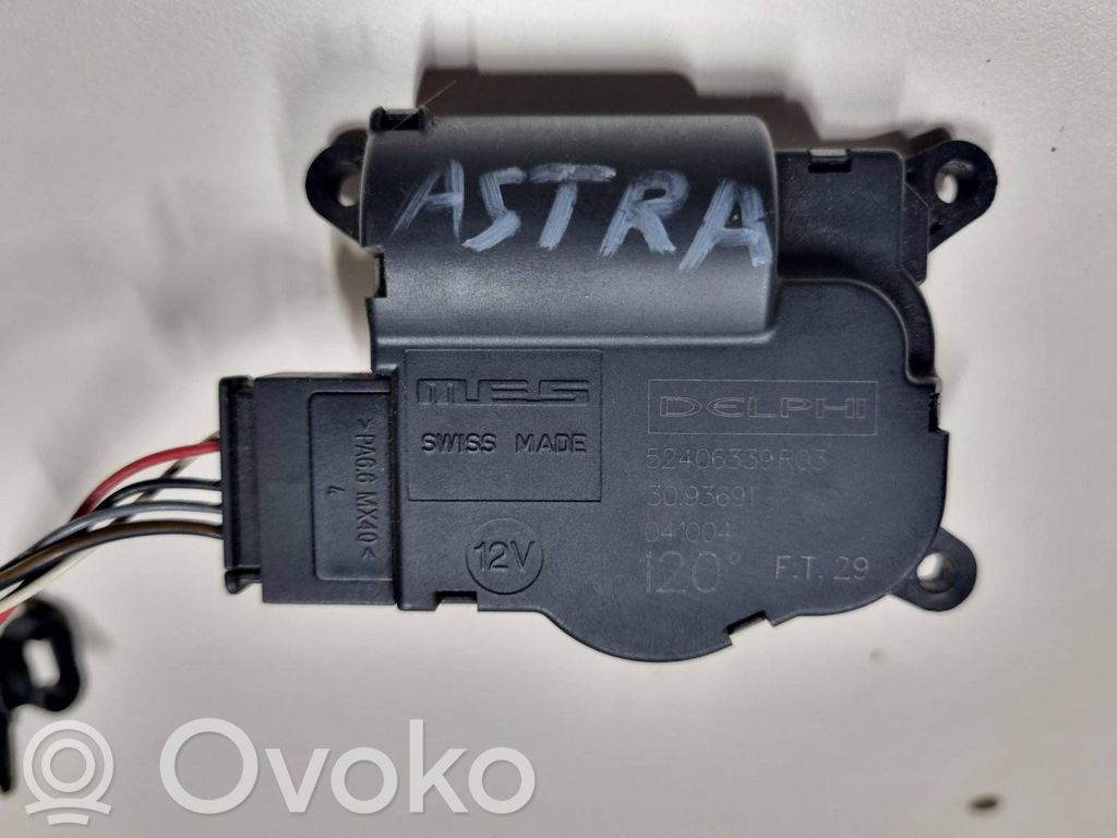 Opel Astra G Silniczek nagrzewnicy 
