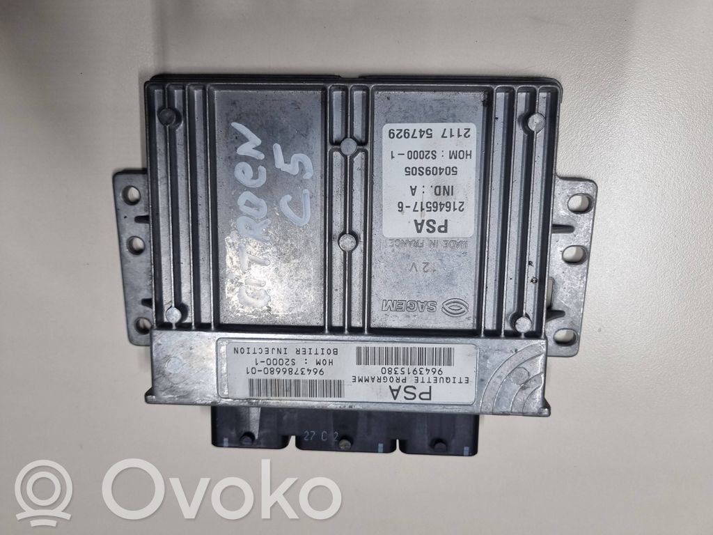Citroen C5 Motorsteuergerät/-modul 