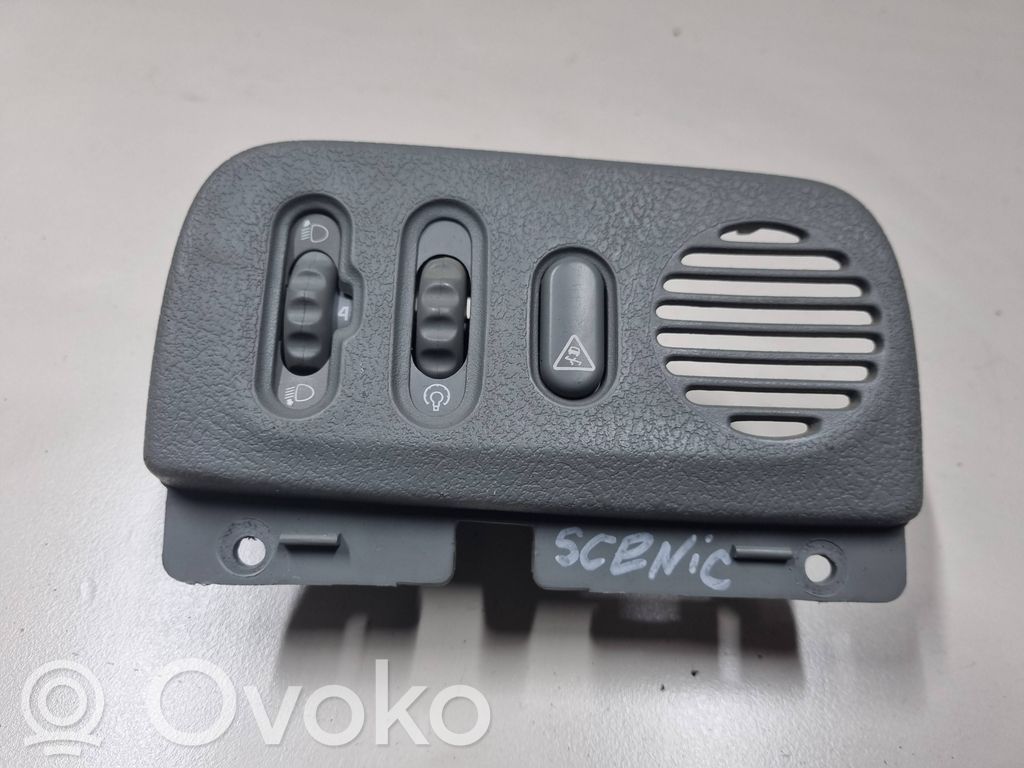 Renault Scenic I Przycisk / Pokrętło regulacji świateł 