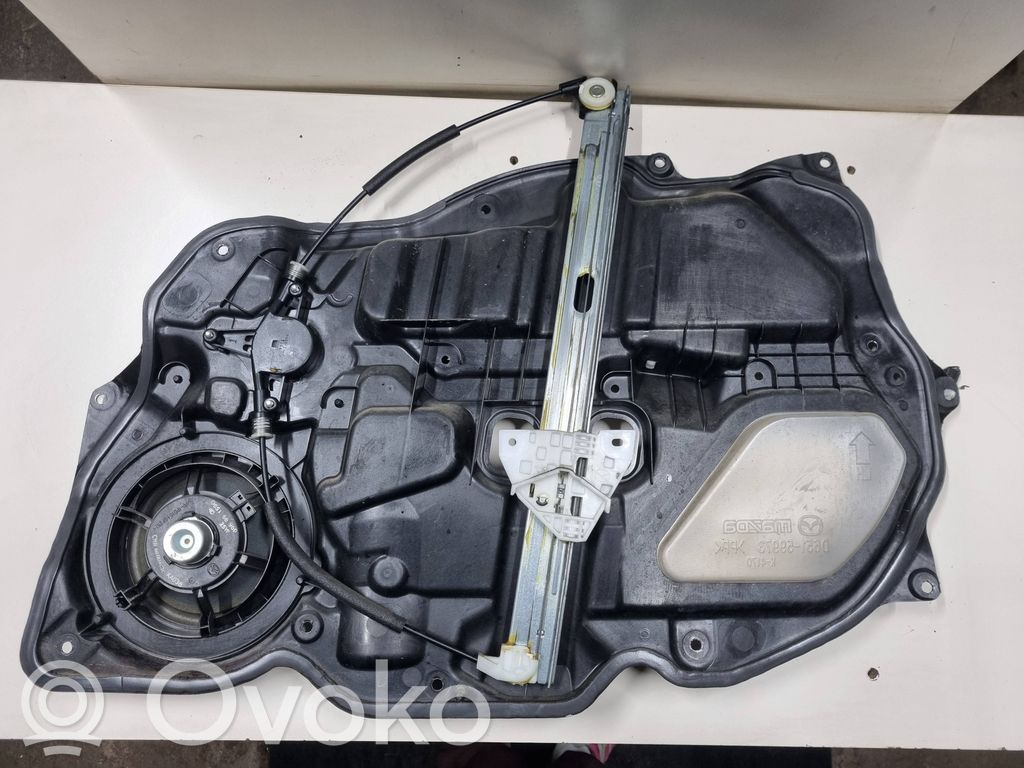 Mazda 2 Regulador de puerta delantera con motor 