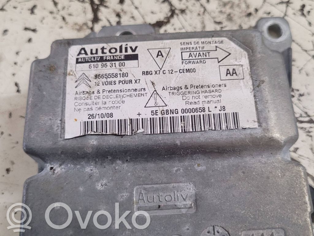 Citroen C5 Airbag control unit/module 