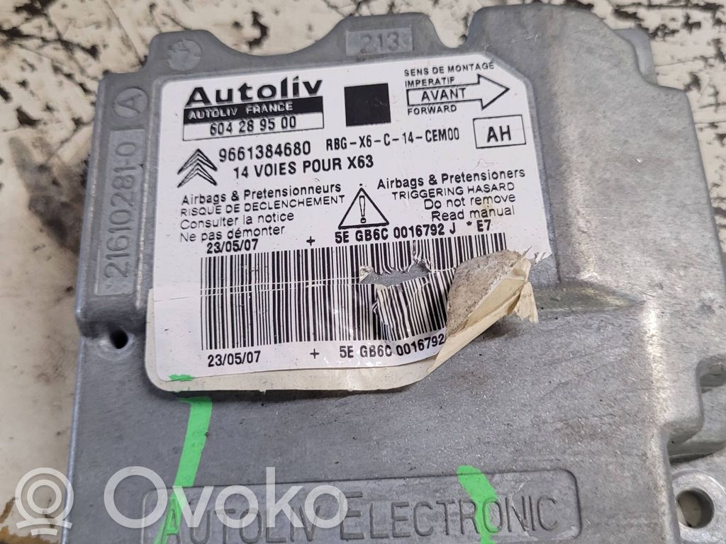Citroen C6 Engine control unit/module 