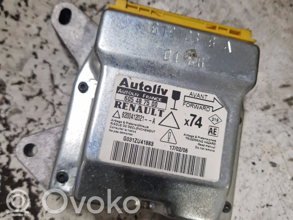 Renault Laguna II Airbag control unit/module 