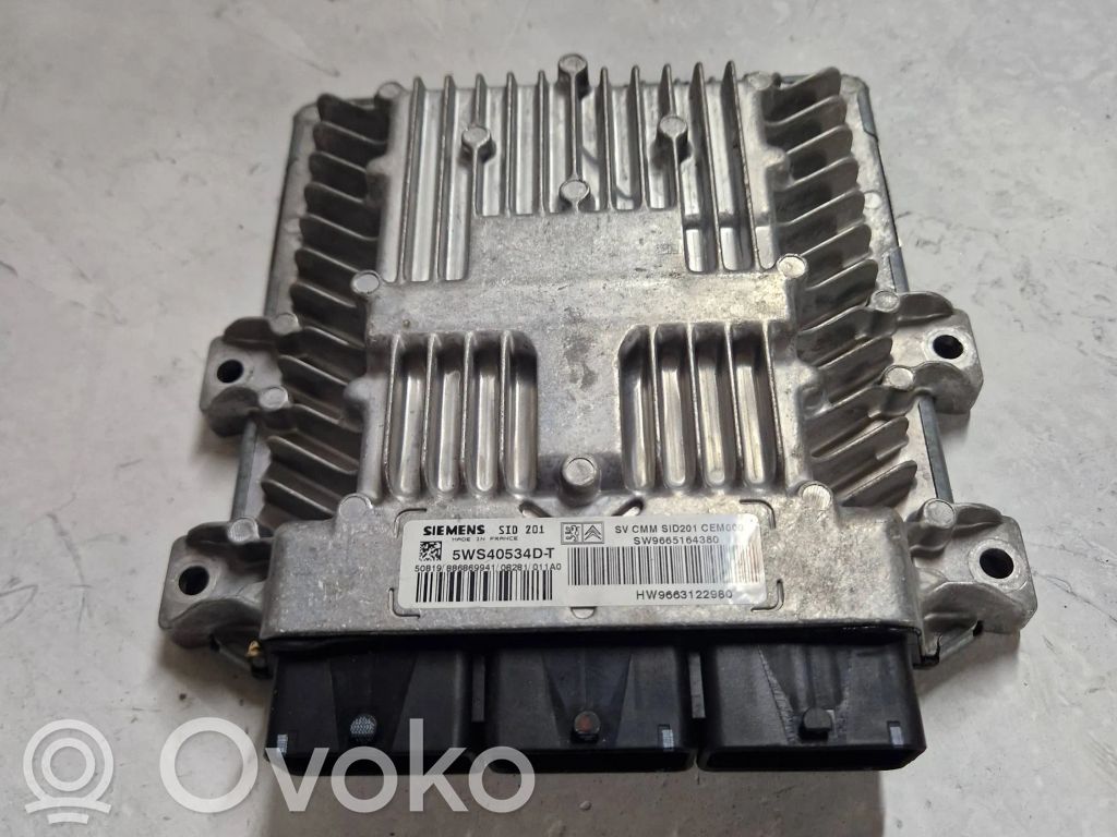 Citroen C5 Engine control unit/module 