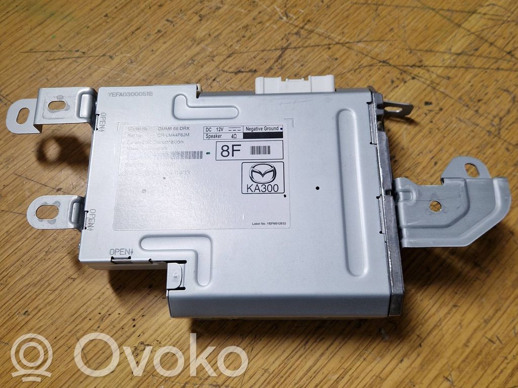 Mazda 6 GPS navigation control unit/module 