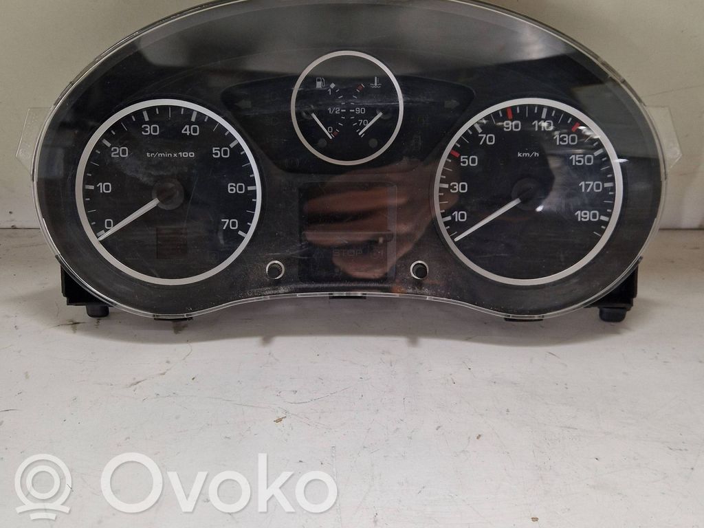 Speedometer (instrument cluster)   9801641580