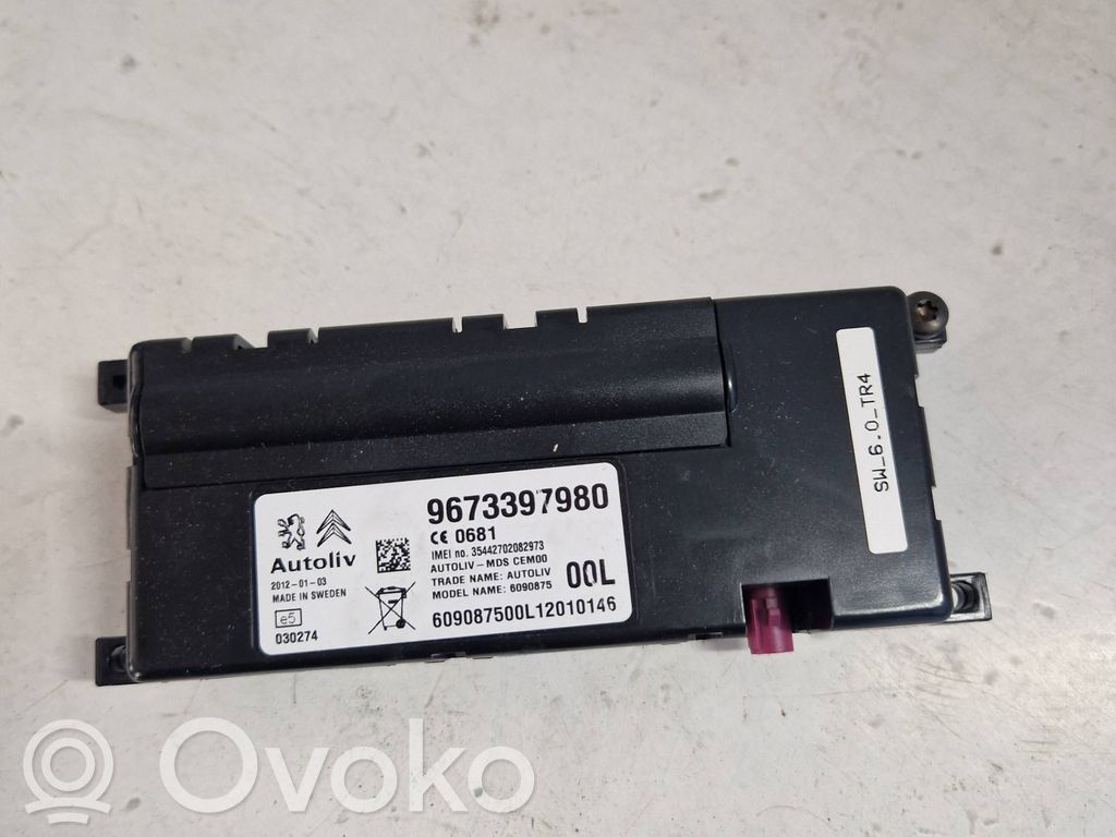 Citroen C5 Bluetooth control unit module 