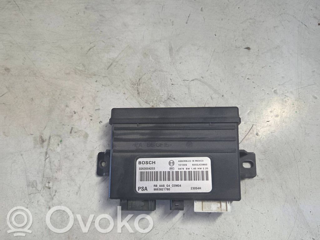 Parking PDC control unit/module   9663821780
